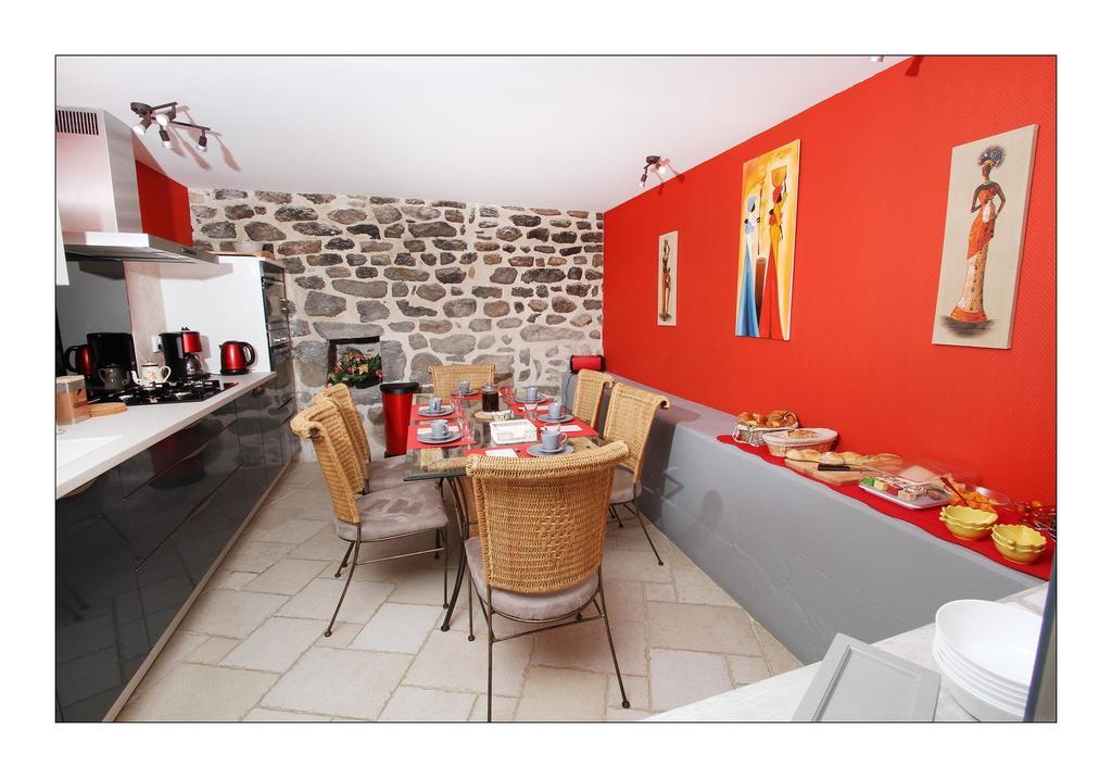 Ferme Du Pic D'Allier Bed & Breakfast Saint-Martin-le-Supérieur Dış mekan fotoğraf